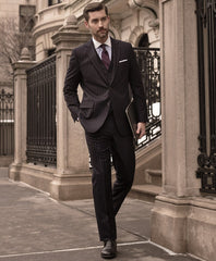 Regent Fitted Dress Shirt, Non-Iron Contrast Ainsley Collar French Cuff