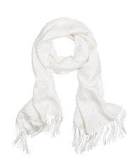 Polka Dot Jacquard Formal Scarf