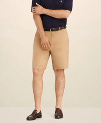 Big & Tall 10" Flat Front Stretch Advantage Chino® Shorts