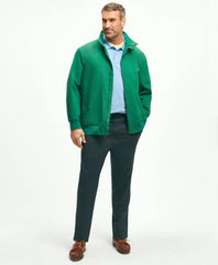 Big & Tall Bomber Jacket in Cotton Blend