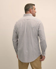 Checked Shirt Big & Tall Stretch Cotton Non-Iron Oxford Polo Button Down Collar
