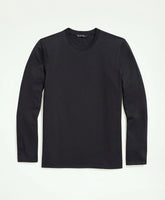 Big & Tall Supima® Cotton Long-Sleeve Logo T-Shirt