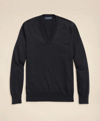 Big & Tall Supima® Cotton V-Neck Sweater