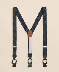 Black Watch Tartan Suspenders