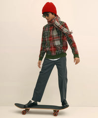 Boys Junior Wool-Blend Trousers