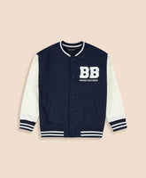 Boys Knit Varsity Jacket