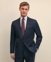 Brooks Brothers Explorer Collection Classic Fit Wool Overcheck Suit Jacket
