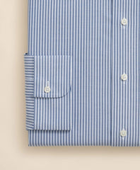 Brooks Brothers Explorer Collection Non-Iron Twill Ainley Collar Ground Stripe Dress Shirt