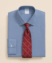 Brooks Brothers Explorer Collection Non-Iron Twill Ainsley Collar Gingham Dress Shirt