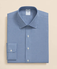 Brooks Brothers Explorer Collection Non-Iron Twill Ainsley Collar Gingham Dress Shirt