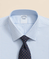 Brooks Brothers Explorer Collection Non-Iron Twill Ainsley Collar Gingham Dress Shirt