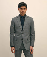Brooks Brothers Explorer Collection Slim Fit Wool Check Suit Jacket