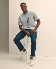 Brooks Brothers X PEANUTS Cotton Graphic Snoopy T-Shirt