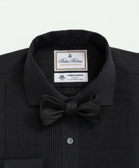 Brooks Brothers X Thomas Mason® Cotton English Collar Swiss Pleat Front Tuxedo Shirt
