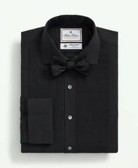 Brooks Brothers X Thomas Mason® Cotton English Collar Swiss Pleat Front Tuxedo Shirt
