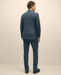 Classic Fit Wool Blue Check 1818 Suit