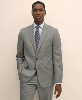 Classic Fit Wool Mini Houndstooth 1818 Suit