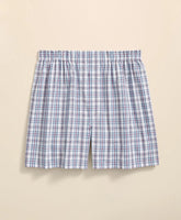 Cotton Broadcloth Plaid Boxers