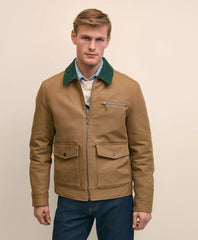 Cotton Canvas Water-Resistant Barn Jacket