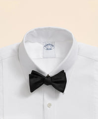 Cotton Oxford Button-Down Collar Pique Bib Tuxedo Shirt