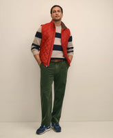 Cotton Wide-Wale Corduroy Pants