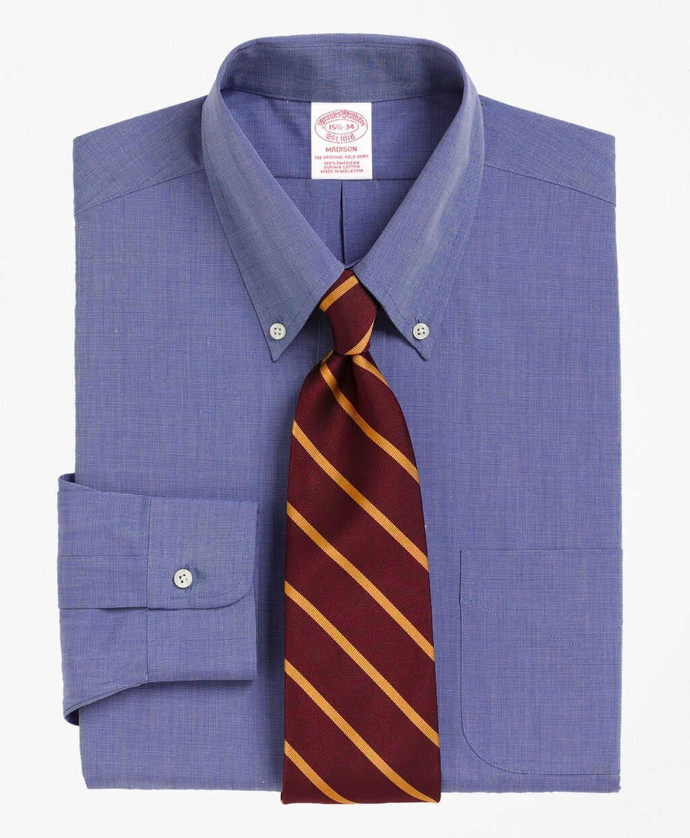 Madison Classic-Fit Dress Shirt, Button-Down Collar