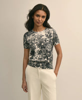 Floral Print Cotton Shell