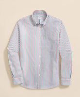 Poplin Holiday Stripe Friday Shirt