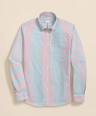 Poplin Holiday Stripe Friday Shirt