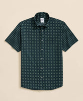 Friday Shirt Poplin Short-Sleeve Medallion Print