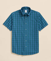 Friday Shirt Poplin Short-Sleeve Tartan