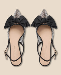 Jack Rogers Debra Jeweled Kitten Heel Slingbacks