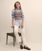 Lambswool Fair Isle Sweater Vest