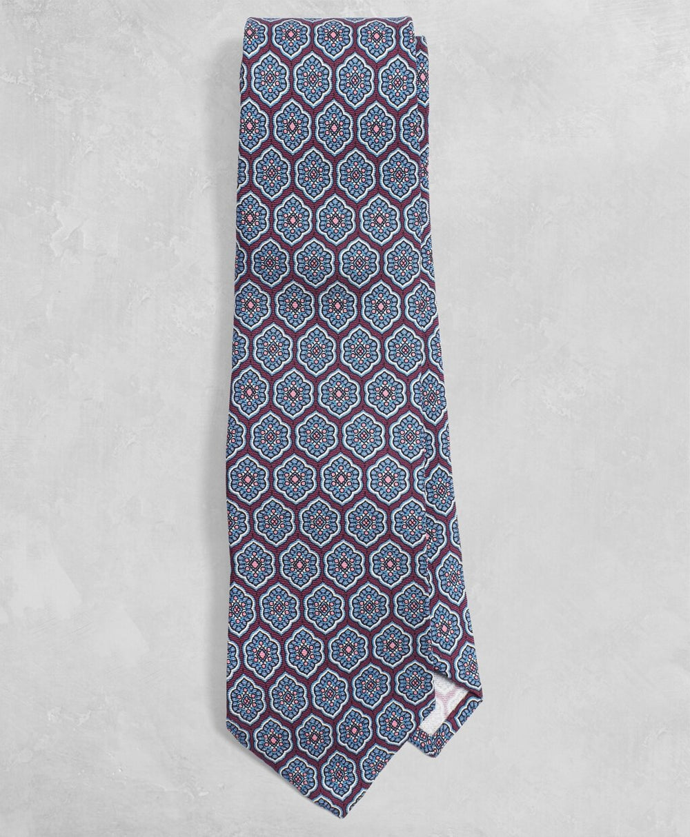 Golden Fleece® Lotus Medallion Silk Tie