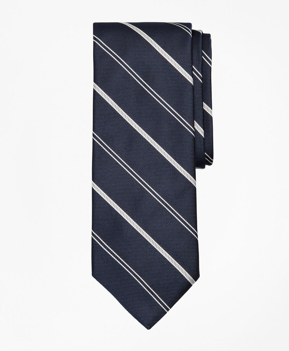 Twill Stripe Tie
