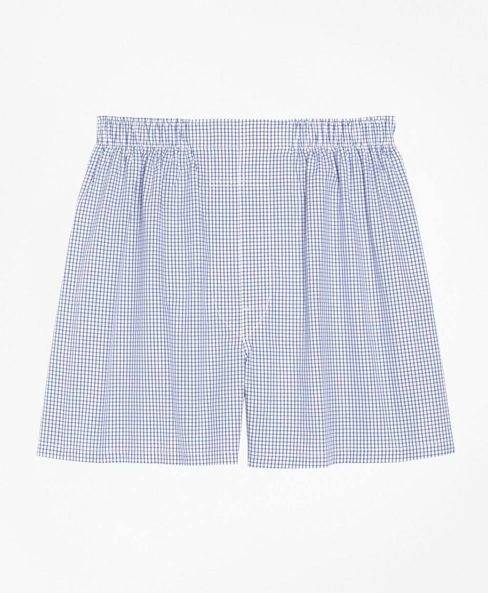 Traditional Fit Small Check Boxers