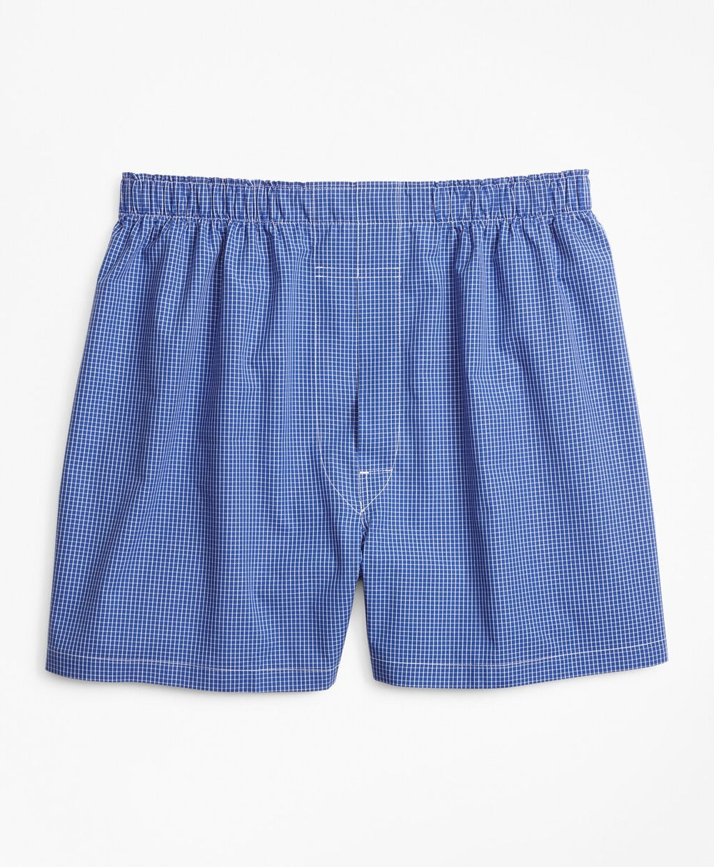 Traditional Fit Ground Check Boxers
