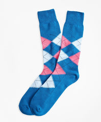 Argyle Crew Socks