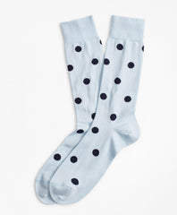 Polka Dot Crew Socks