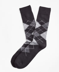 Argyle Crew Socks