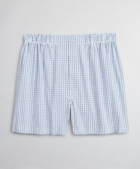 Traditional Fit Seersucker Plaid Boxers