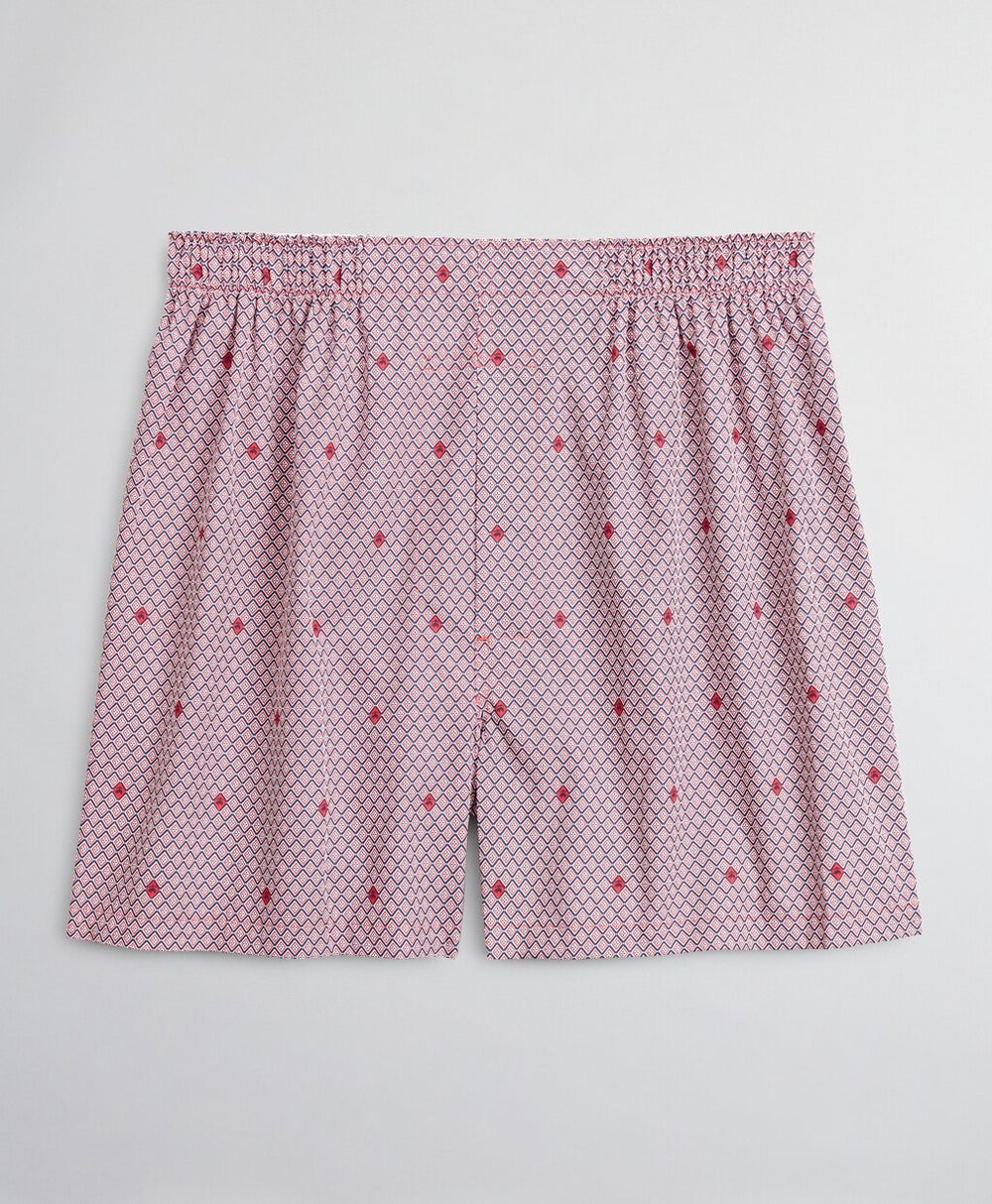 Traditional Fit Diamond Neat with Fleece Boxers