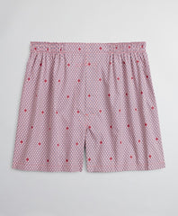 Traditional Fit Diamond Neat with Fleece Boxers