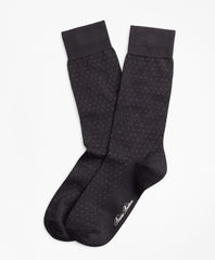 Polka Dot Crew Socks