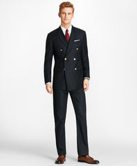 Country Club Milano Fit Saxxon™ Wool Double-Breasted Blazer