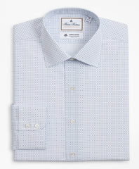 Luxury Collection Regent Fitted Dress Shirt, Franklin Spread Collar Geo Print