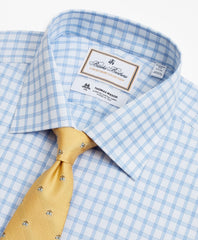 Luxury Collection Regent Fitted Dress Shirt, Franklin Spread Collar Check