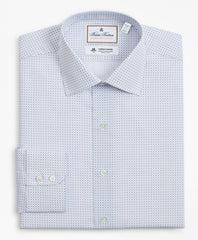 Luxury Collection Milano Slim-Fit Dress Shirt, Franklin Spread Collar Geo Print