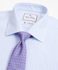 Luxury Collection Milano Slim-Fit Dress Shirt, Franklin Spread Collar Stripe
