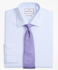 Luxury Collection Milano Slim-Fit Dress Shirt, Franklin Spread Collar Stripe